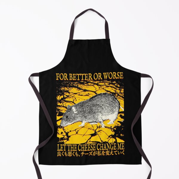 Item preview, Let the Cheese Change Me Rat designed and sold by VintageMedatsu.