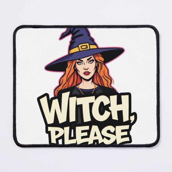 Item preview, Witch Please Cute Witch Halloween Witch Hat Spooky Season designed and sold by UrbanStitchCreations.
