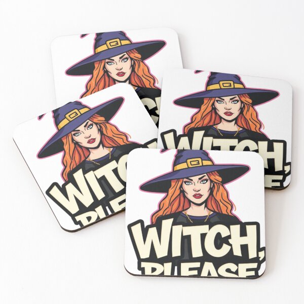 Item preview, Witch Please Cute Witch Halloween Witch Hat Spooky Season designed and sold by UrbanStitchCreations.