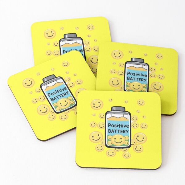 Item preview, Positive Battery | Cartoon Energy Design for Good Vibes designed and sold by Brightstudio00.