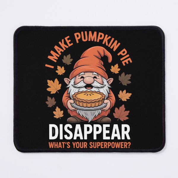Item preview, Thanksgiving Gnome Fall Autumn Funny Pumpkin Pie designed and sold by papertaless.