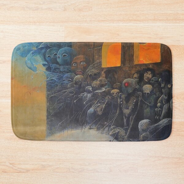 Item preview, Untitled The Refugees By Zdzislaw Beksinski designed and sold by IUFUSYU.