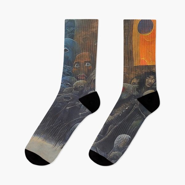 Item preview, Untitled The Refugees By Zdzislaw Beksinski designed and sold by IUFUSYU.