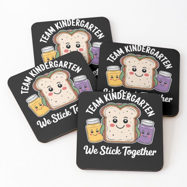 Item preview, TEAM KINDERGARTEN We Stick Together School Teacher Student designed and sold by papertaless.