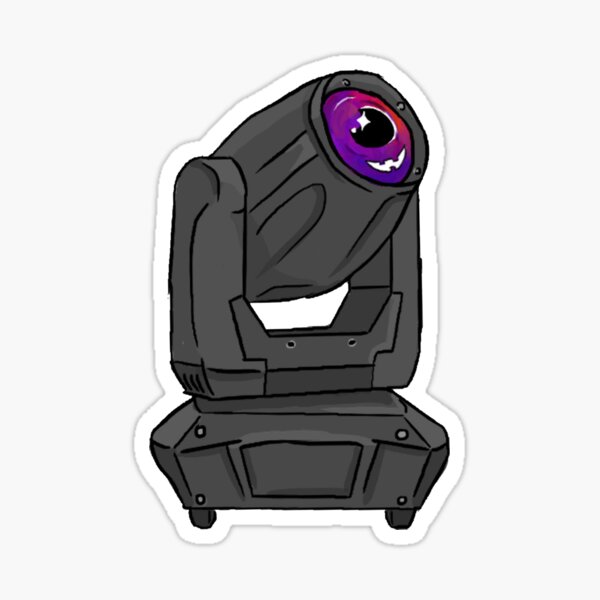 Cute Moving Light Sticker