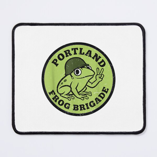 Item preview, Portland Frog Brigade Protest designed and sold by Noelnoble.