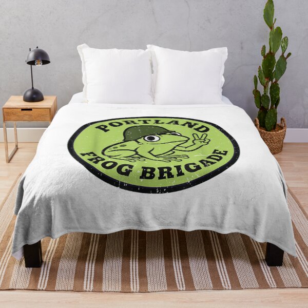 Item preview, Portland Frog Brigade Protest designed and sold by Noelnoble.
