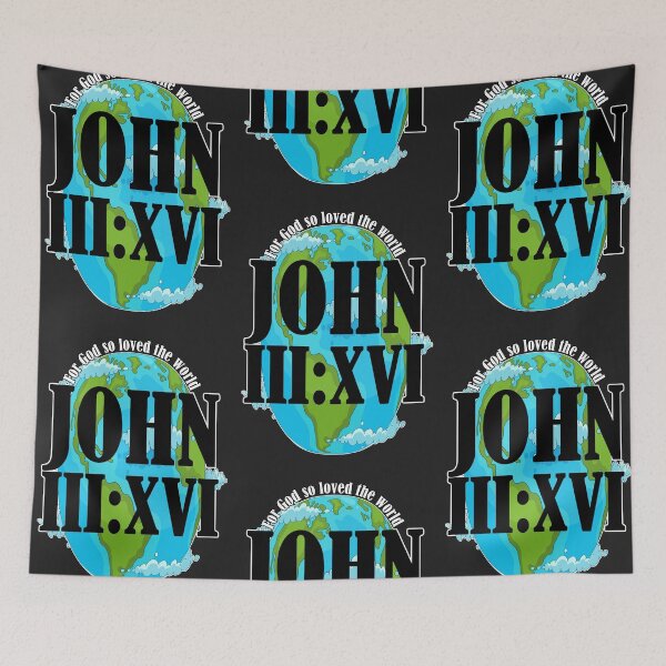 Item preview, John 3:16 designed and sold by Walk by Faith not by Sight.