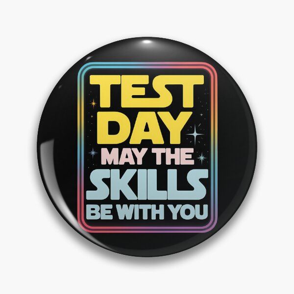 Item preview, Testing Day Test Day May The Skills Be With You Teacher designed and sold by papertaless.