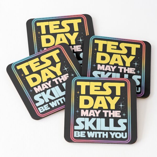 Item preview, Testing Day Test Day May The Skills Be With You Teacher designed and sold by papertaless.