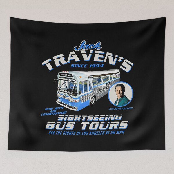 Item preview, Jack Traven'S Sightseeing Bus Tours designed and sold by Lacy2Donne.