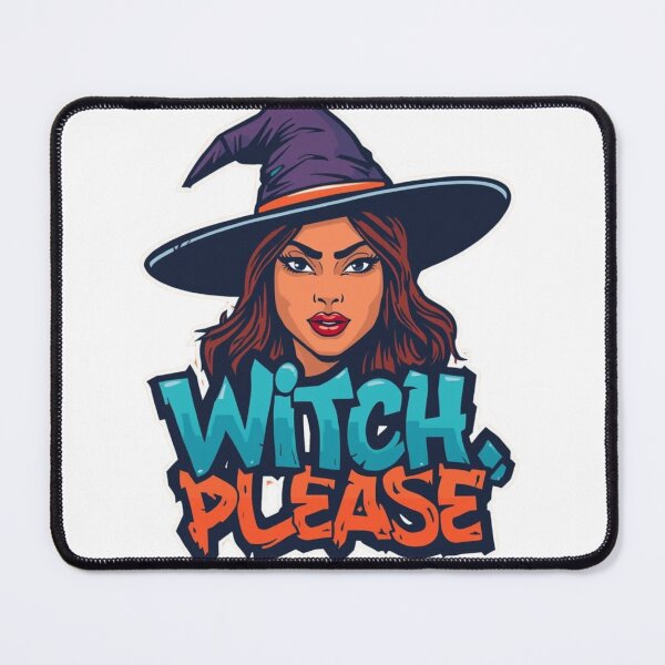 Item preview, Witch Please Cute Witch Halloween Witch Hat Spooky Season designed and sold by UrbanStitchCreations.