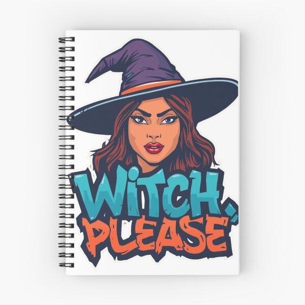 Item preview, Witch Please Cute Witch Halloween Witch Hat Spooky Season designed and sold by UrbanStitchCreations.