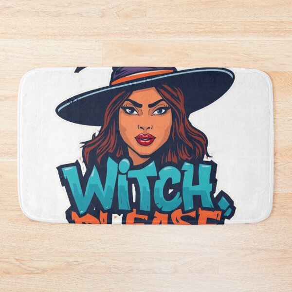 Item preview, Witch Please Cute Witch Halloween Witch Hat Spooky Season designed and sold by UrbanStitchCreations.