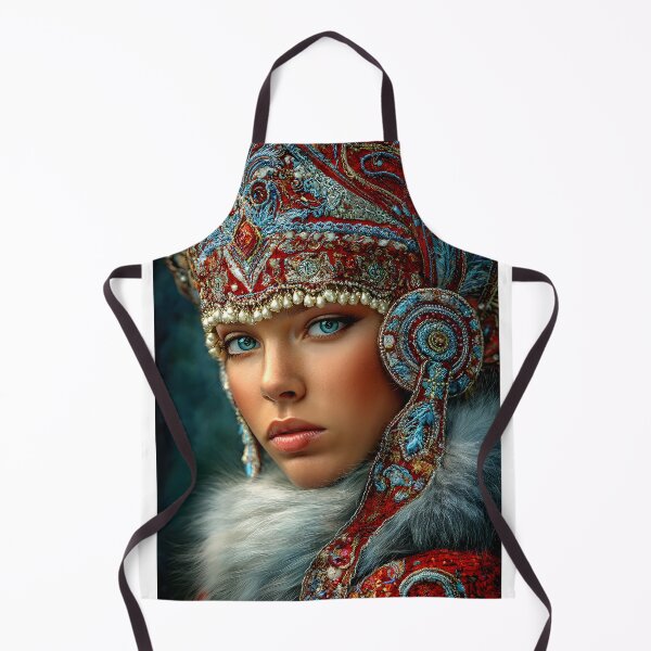 Item preview, Exquisite Traditional Russian Attire and Headpiece designed and sold by Artessie.