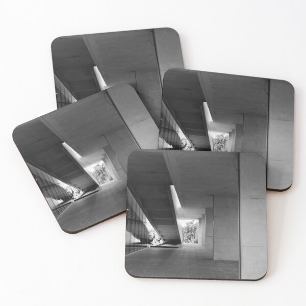 Item preview, Alcobendas Urban Geometry: Concrete Passage in Black White designed and sold by Clavivs.