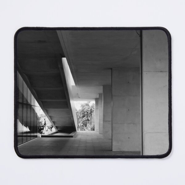 Item preview, Alcobendas Urban Geometry: Concrete Passage in Black White designed and sold by Clavivs.