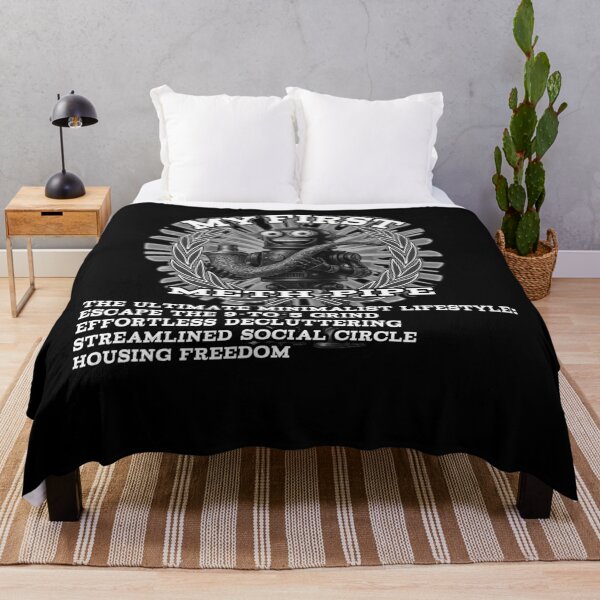 Item preview, The Ultimate Minimalist Lifestyle – Retro Robot Parody Design designed and sold by A-T-H.