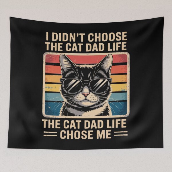 Item preview, Cat Dad Father'S Day designed and sold by SlogariArt.
