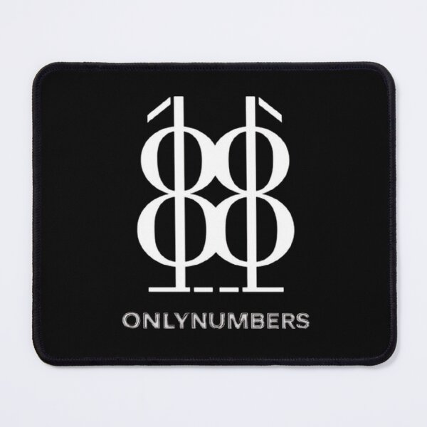 Item preview, Onlynumbers Hard Techno DJ Rave Essentials Merch (Back) designed and sold by TECHNO_SHIRTS.