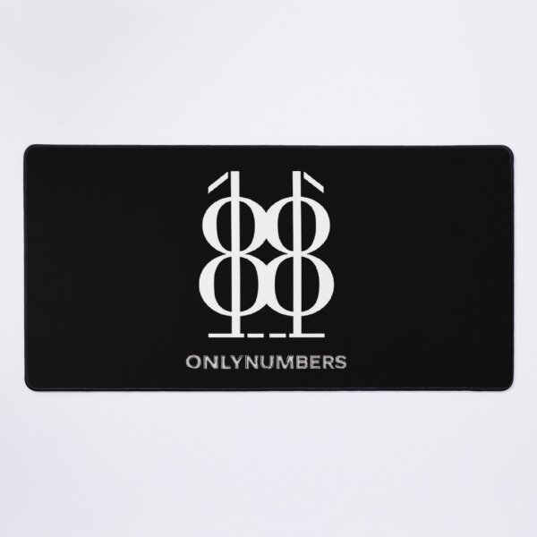 Item preview, Onlynumbers Hard Techno DJ Rave Essentials Merch (Back) designed and sold by TECHNO_SHIRTS.
