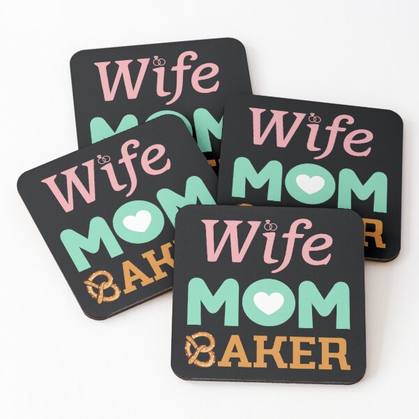 Item preview, Wife Mom Baker - amazing baking queen designed and sold by SidTastic .