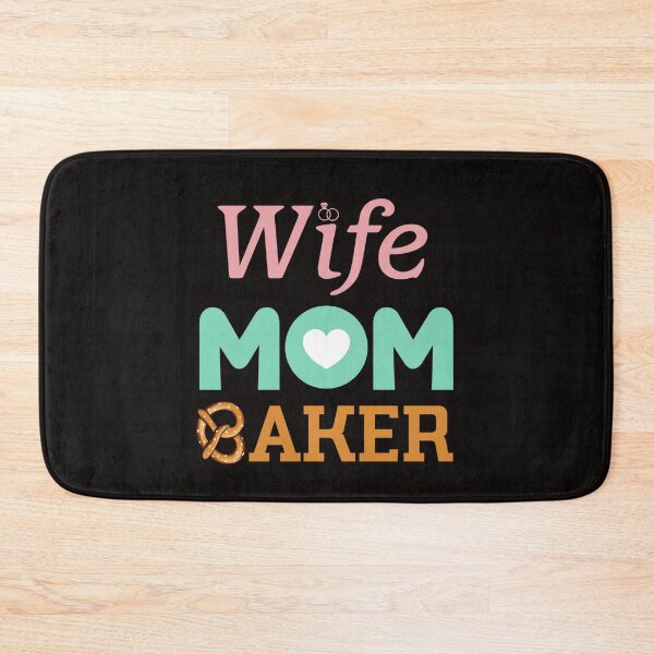 Item preview, Wife Mom Baker - amazing baking queen designed and sold by SidTastic .