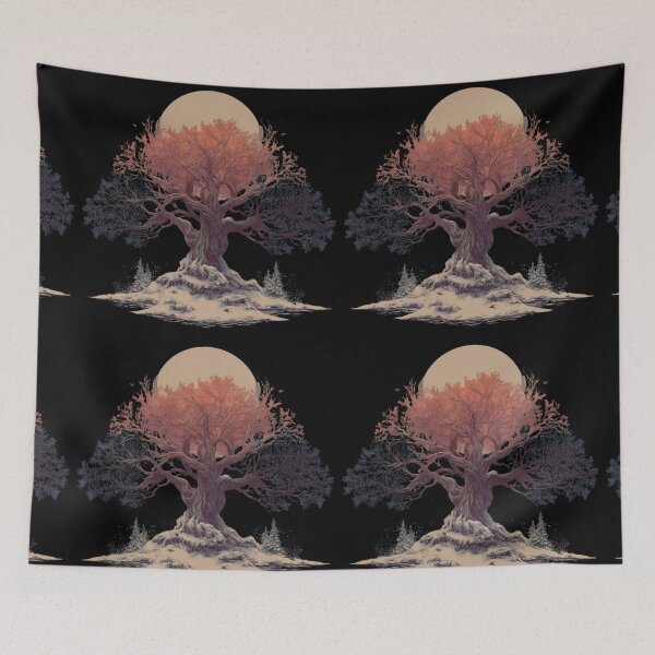Item preview, Mystical Tree of Night designed and sold by MarlenArt.