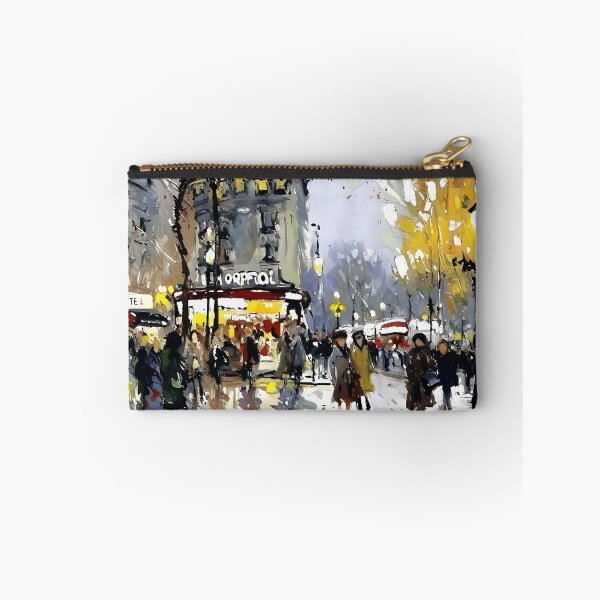 Item preview, Boulevard Haussmann in Paris, a Belle Époque Street Scene (3) designed and sold by artdesignsnow.