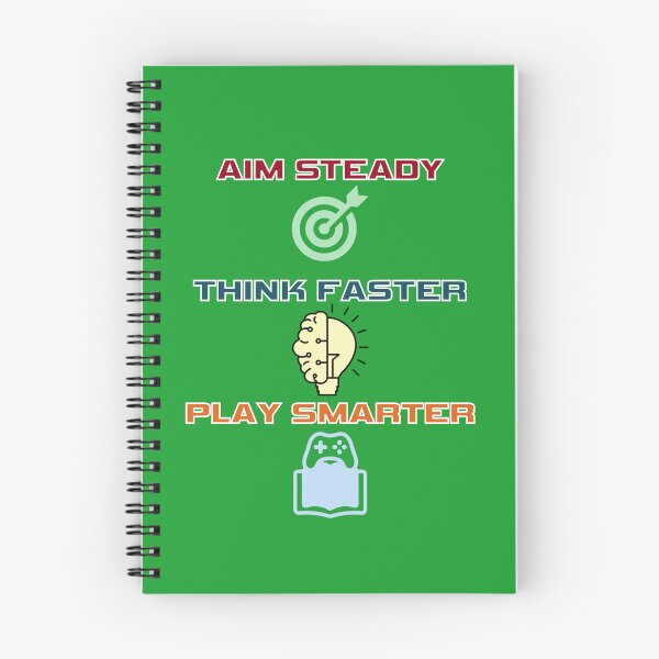 Item preview, Aim Steady, Think Faster, Play Smarter designed and sold by RonPaulHappyGamer.