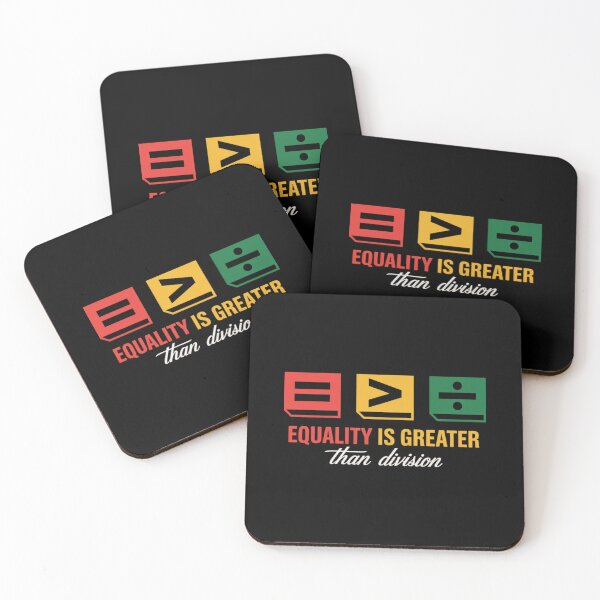 Item preview, Juneteenth Equality Is Greater Than Division Math  designed and sold by SlogariArt.