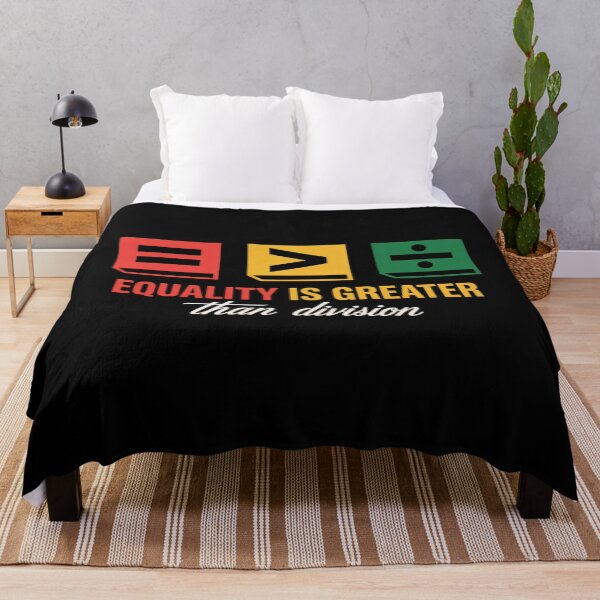 Item preview, Juneteenth Equality Is Greater Than Division Math designed and sold by SlogariArt.