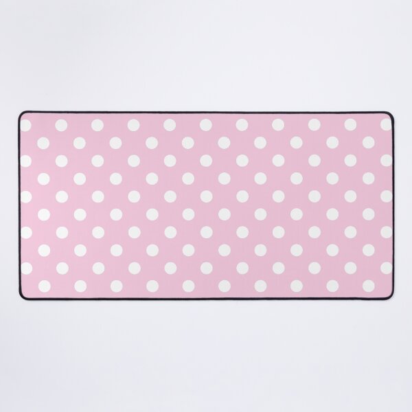 Item preview, Girly White Polka Dots On Pale Pink designed and sold by POLKAIWERX.