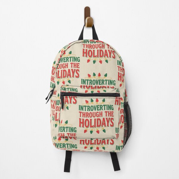 Item preview, Introverting Through The Holidays Funny Christmas Introvert designed and sold by VinsendDraconi.