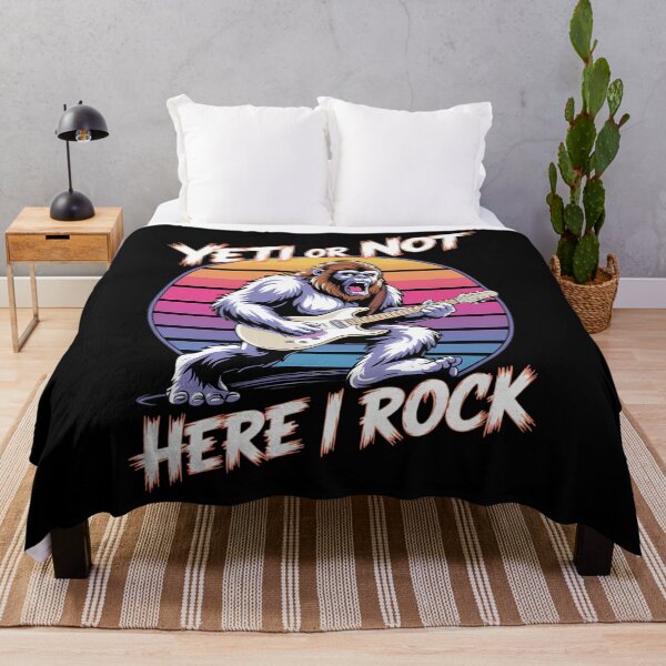 Item preview, Bigfoot Playing A Guitar Rock Sasquatch designed and sold by cosmicncozyS.
