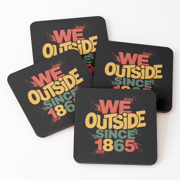 Item preview, We Outside Since 1865 Black Pride Juneteenth  designed and sold by SlogariArt.