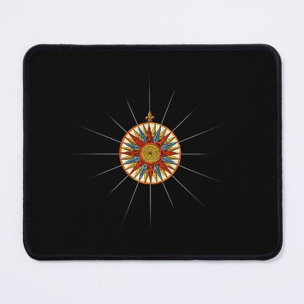 Item preview, Vintage Nautical Compass Rose - Exploration and Travel Compass designed and sold by Printspiration, Explore Unique Art & Designs.