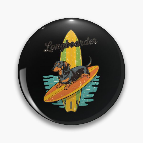 Item preview, Rad Doggie Shredder - Faded '70s Surf Vibe Decal designed and sold by zoughlal.