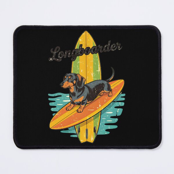 Item preview, Rad Doggie Shredder - Faded '70s Surf Vibe Decal designed and sold by zoughlal.