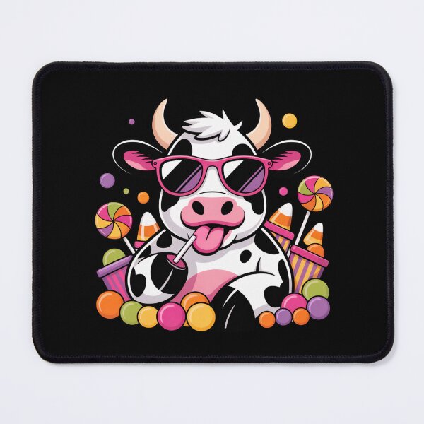 Item preview, Candy Cow with Lollipops | Cute Funny Halloween Kawaii Design designed and sold by ColorSplash123.