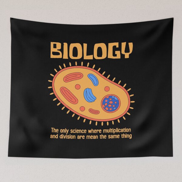 Item preview, Biology, The Only Science Where Multiplication And Division Are The Same Thing - Funnny Biologist Teacher Pun designed and sold by ruinzahelva.