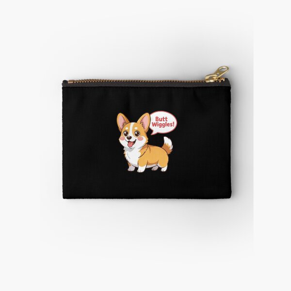 Item preview, Bubble Butt Wiggle - Ultra-Cute Chibi Corgi designed and sold by zoughlal.