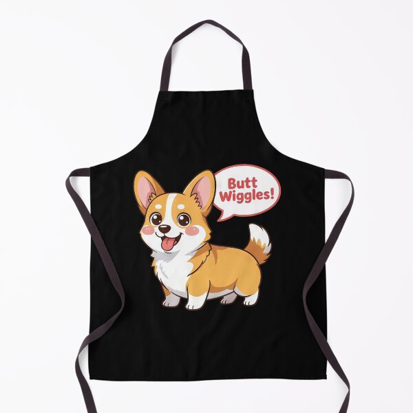 Item preview, Bubble Butt Wiggle - Ultra-Cute Chibi Corgi designed and sold by zoughlal.