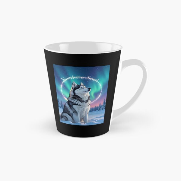 Item preview, Arctic Lumina - Mystical Husky Aurora Portrait designed and sold by zoughlal.