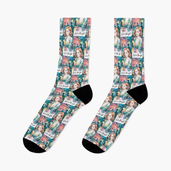 Item preview, Vintage Bar Lady Lost In Thought By Merch, Limited Edition designed and sold by COOPERFRINK.
