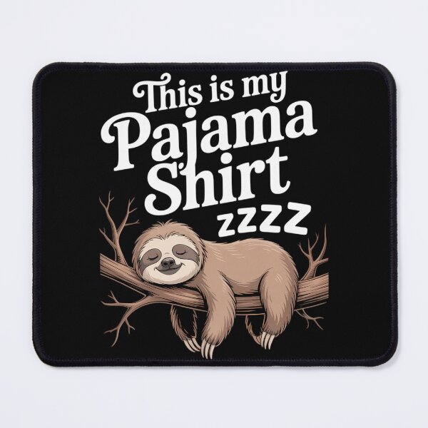 Item preview, This Is My Pajama Sloth Shirt Funny Sleepover Gift designed and sold by Formatage.