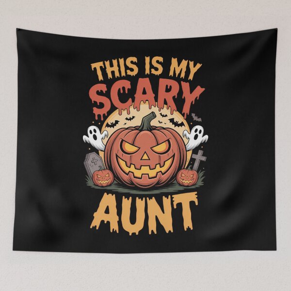 Item preview, This Is My Scary Aunt Costume Pumpkin Matching Family Group designed and sold by Formatage.