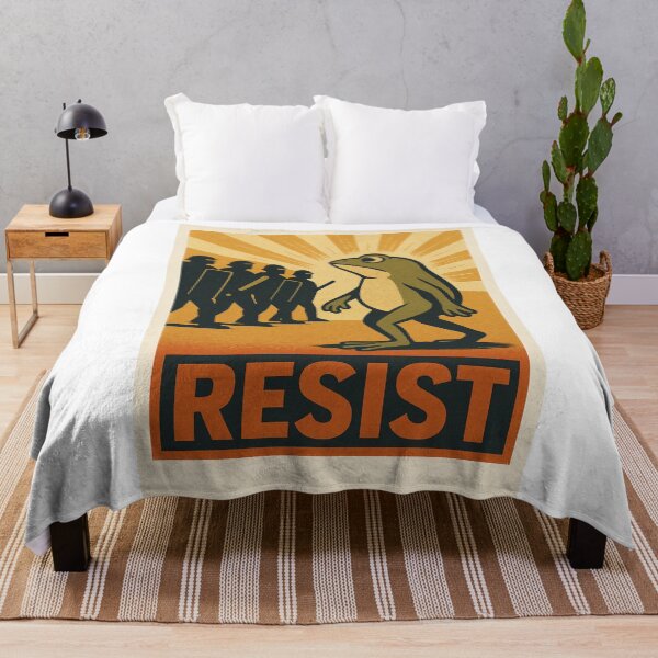 Item preview, Resist – Peaceful Courage Against Oppression designed and sold by DailyDrivesct.