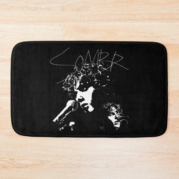 Item preview, SOMBR Singer | Indie Grunge Concert Black & White Portrait designed and sold by solonwmith6.