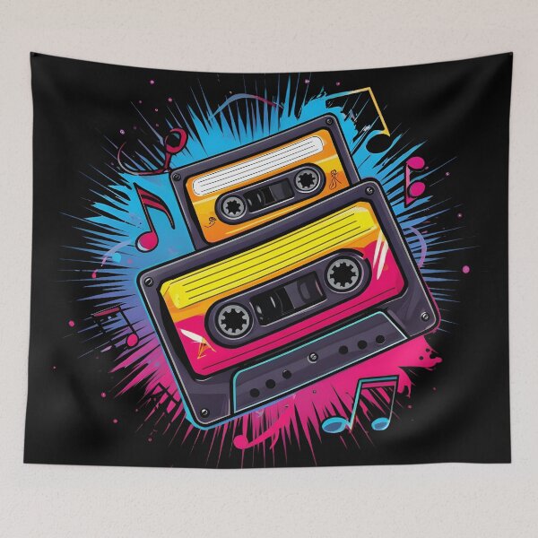 Item preview, Retro music  Pop Vibes designed and sold by Uglyandcute.